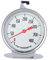 Backofen-Thermometer mit Großem Ziffernblatt, Backofen-Thermometer mit Stand-Up-Zifferblatt aus Edelstahl, Großes Messgerät, Backzubehör, Küchen-Backofen-Thermometer für Grillofen, Grill