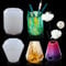 Voyyphixa 2PCS Pen Holder Mold Vase Resin Molds Silicone Cup Toothbrush Holder Epoxy Moulds DIY Casting Makeup Brush Container Flower Pot Bathroom