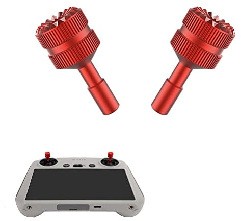 CaCaCook Fernbedienungs Rocker Joystick Kompatibel für DJI Mini 3 Pro für DJI RC Controller Alloy Thumb Stick Ersatzteil, 2 Stück