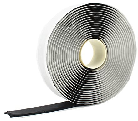 Gad2go Butyl Seal Tape Waterproof Butyl Rubber Tape 5M /16.4Ft Butyl Rubber Tape for RV Repair Window Door Windshield Boat Sealing (Wide:20mm,Thick:3mm)