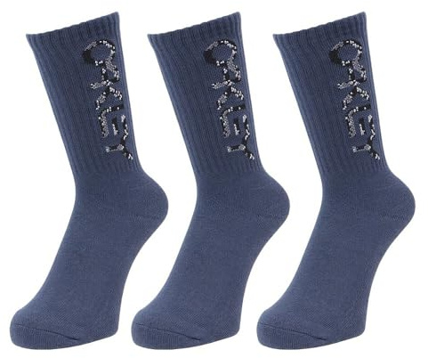 Oakley Men's B1b Socks 2.0 (3 Pack), Team Navy, Large