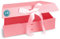 Verpackungswelt Geschenk-Box mit Deckel | 31 x 22 x 10 cm (5er Pack) | Geschenk-Karton mit Magnet-Verschluss & edler Schleife | Perfekt für Geburtstag, Hochzeit, Geburt | Geschenk-Verpackung in Rosa