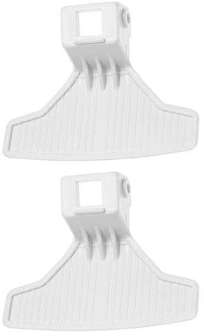 OTOTEC 2 manijas de puerta de lavadora compatibles con lavadoras Beko, accesorios de repuesto OEM 2828780100, color blanco