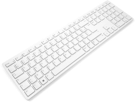 Dell KM5221W FRENCH White Pro Wireless Keyboard (Renewed)