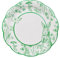 Talking Tables Scalloped Easter Paper Plates | Eco-Friendly Disposable Dishes Children's, Birthday Party, Cute Bunnies, Toile du Jouy-10 Pack, Green