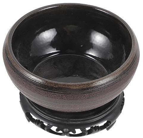 FUNOMOCYA Vaso Da Fiori in Ceramica Idroponico Ciotola Per Piante Con Fiori D’acqua Vivi Vaso Ciotola in Ceramica Per Narcisi Decorativo Per Giardinaggio Domestico