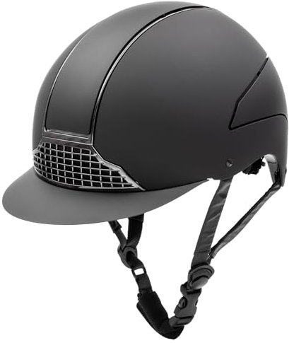 SWING H24 Reithelm Chrome, schwarz matt, 55-57 cm