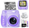 Camara Fotos Infantil Instantanea,LETSHAHA 1080P 20MP 10X 2.4 Pulgada Camara de Fotos Instantaneas con 32 GB Tarjeta y Tres Rollos de Papel para Impresora, Regalos para Niños de Entre 5 y 12 Años