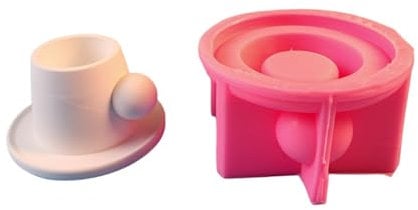 YCHUCH Kerzenhalter Silikonformen Kerzenständer Harze Formen Gussteile Formen für Beton Tisch