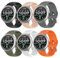 ENCorrea 6 Pezzis 20mm Cinturino per Amazfit Active 2/Active/Garmin Vivoactive 5/Amazfit GTS/GTS 2/2 Mini, Regolabile Sportiva Cinturino in Silicone Morbido di Ricambio per Smartwatch.(No host)