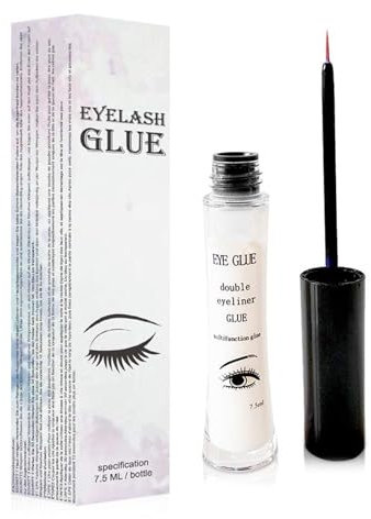 Colla per Ciglia Finte, Eyelash Extension Glue, Asciugatura Rapida, Adesivo per L'estensione delle Ciglia, 7.5ml