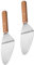 BESTonZON 2 Stück Pizzaspatel Pizzaschaufel Servieren Pizzaofen Zubehör Pizza Lebensmittel Pizzateig Spatel Kochen Pizzaofen Spatel Pizzapaddel Herstellung Küche Pizzaschaufel