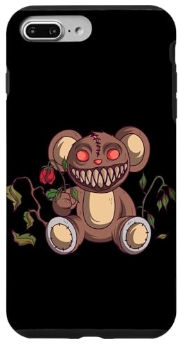 Kawaii Pastel Goth Teddy Bear Gothic Bear Voodoo Nu Goth Case for iPhone 7 Plus/8 Plus