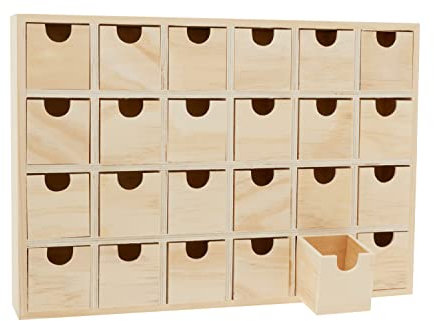 VBS Kommode/Adventskalender mit 24 Schüben