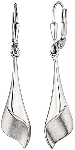 Jobo Damen-Ohrringe hängend aus 925 Sterling Silber 40 mm lang