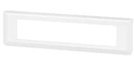 Legrand 078810L Mosaic Plaque de Finition Horizontale pour 10 Module, Blanc