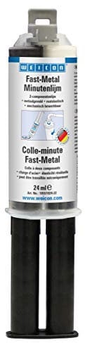 WEICON Colle-minute Fast-Metal 24 ml/resina epossidica due componenti liquidi metallo