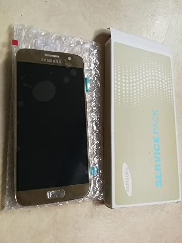 OYOG Remplacement pour Samsung Galaxy S7 G930 G930F Ecran Vitre Tactile LCD Assemblé (sans Châssis) (Or)