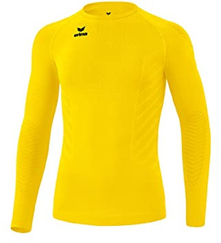 Erima Unisex Erwachsene Athletic Longsleeve 2.0 Funktionsunterwäsche (2252108), gelb, XXL