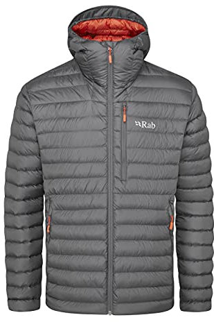 RAB Herren Microlight Alpine Jacke, Graphene, L