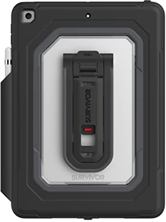 Griffin Survivor All-Terrain 2 Case iPad 10.2 Hülle (2019 / 2020 / 2021) schwarz