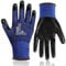 ANDANDA 1 Pair Level 5 Cut Resistant Gloves, PU Coated Safety Work Gloves, Comfort Stretch Fit, Seamless Structure, Work Gloves Suitable for Garde/Construction/Glass Manufacturing/Machinery, XL