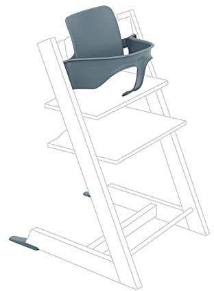 Tripp Trapp Baby Set di Stokke, Fjord Blue - Trasforma la Sedia in un Seggiolone - Seduta per 6-36 mesi - Compatibile con i modelli Tripp Trapp prodotti dal maggio 2006
