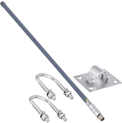 YILIANDUO 868MHz Lora Antenne 5.8dBi Outdoor Fiberglas Lorawan Antenne | FRP Antenne mit N-Typ Stecker für RAK HNT Helium Hotspot Lorawan Gateway Bobcat Geräte