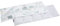 Medi Partners Kirschkernkissen 60x20cm 800g 100% Baumwolle 5 kammern Körnerkissen groß Öko Natur Wärmekissen Kältetherapie abnehmbarer Bezug (Ozean)