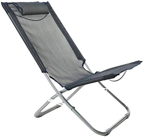 Leichter Klappstuhl, Sonnenstuhl, Kleiner Liegestuhl, praktisch, einfach, bequem, Zuhause, Balkon, Freizeitstuhl, Büro, Mittagspause, Leichter Schlaf F (Farbe: F) Present