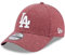 New Era Baseball Jersey Essential grau Los Angeles Dodgers MLB Cap 9Forty Basecap verstellbar Kappe Hut - One-Size