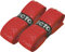 VICTOR Fishbone Griffband Grip, schwarz & grau (Rot, 2er)