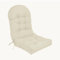 Hochrücken Adirondack Stuhlkissen, wasserdichte Schaukelstuhlkissen, Terrassekissen für Möbel im Freien,Beige