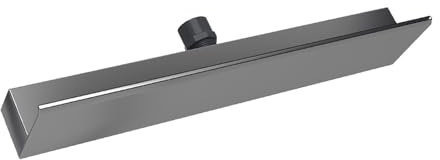 Wasserfall-Poolbrunnen, Edelstahl-Wasserfall-Überlauf mit 32-mm-Rohrverbinder, Dekorativer Wasserfall-Brunnen-Überlauf für Pool, Brunnen, Teich Im Innenhof, Garten, Villa (500MM)