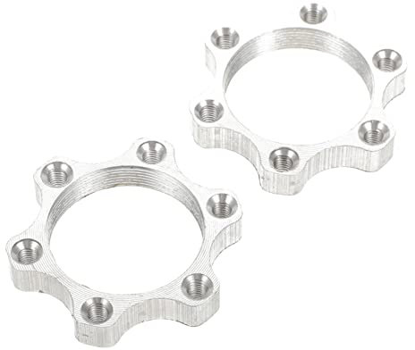 KITANDOVE Fahrrad Bremsscheiben Adapter Naben-scheibenadapter Scheibenbremsen-umrüstsitz Aus Aluminiumlegierung Kompatibel Mit 6-loch-rotor