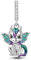 Charms kompatibel mit Pandora-Armbändern, baumelnde Charms aus Sterlingsilber für Armbänder und Halsketten, Herz, Schmetterling, Drache, Meerestier, Reiseanhänger, Perle, DIY-Charm