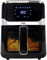 Gadgy Heißluftfritteuse mit Sichtfenster 5L - Airfryer Antihaftbeschichtung - 1400W Fritteuse ohne Öl - einstellbare Temperatur 80°C-200°C - Digital Touch Screen