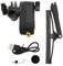 XTevu Wiper, tergicristallo, wiper, pulitore del parabrezza compatibile con visiera per casco per biciclette elettriche, asciugatura ricaricabile a 2 velocità 170