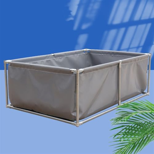 Above Ground Rectangular Metal Frame Swimming Pool for Kids & Adults Includes Flow Valve Perfect for Backyard Family Fun & Relaxation& Easy to Assemble