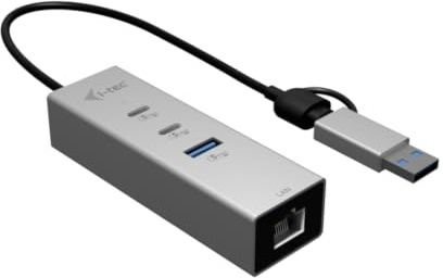 i-tec Hub・2 x USB-C 3.2 Gen 1 + 1 x USB-A (CAMETALG325HUB)