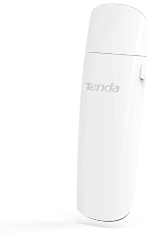 Tenda AC1300 WiFi Dongle - USB 3.0 Mini Dual Band WiFi Adapter für PC/Desktop/Laptop, unterstützt Windows 11/10/8.1/8/7/XP, Linux, Mac OS X 10.6-10.12 (U12)