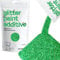Hemway Glitter Paint Additive - Emerald Green | Metallic Flakes for Adding Sparkle to Paints & Wood Varnish | Add to Emulsion, Acrylic & Latex for Indoor Sparkly Walls | 100 g