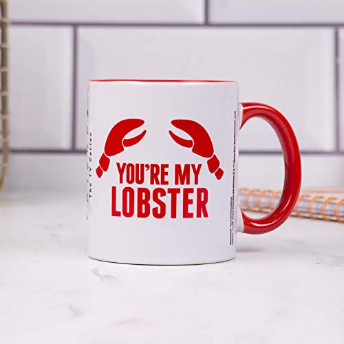 Friends (You're My Lobster) Red Coloured Inner Mug