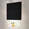Sonnenschutz-HH® - Seitenzugrollo Verdunkelungsrollo Thermorollo - Außenmaß Breite 185 x 160 cm Höhe schwarz - Lichtundurchlässig Rollo für Abdunkelung Kettenzugrollo inkl. Universalträger