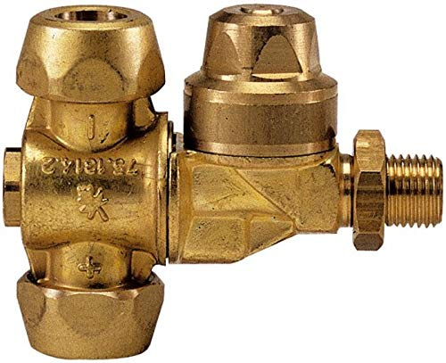 Porte buse laiton M65 Anti-gouttes G 1/4 M- 2 sorties - Braglia