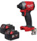 Milwaukee M18FID2-0 18v M18 Li-ion Fuel GEN 3 Impact Driver 5Ah Batteries M18B5