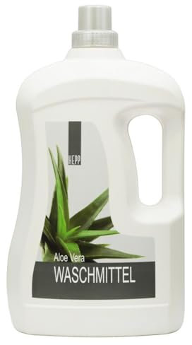 Hepp – Aloe Vera Waschmittel flüssig Hoch konzentriert- extrem sparsam (3 Liter)