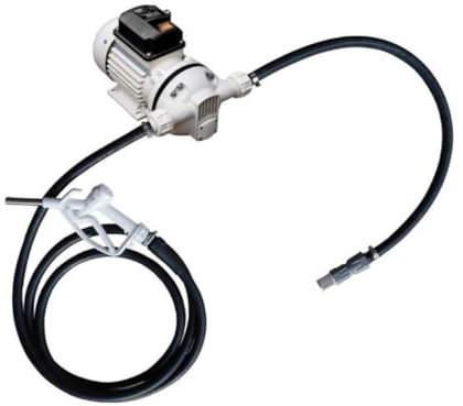Piusi Tragbares Kit für AdBlue/Harnstoff/DEF und Wasserabgabe, 230V/50Hz Pumpe mit 32 Litern/Minute, Manuelle Düse, 6m Schlauch, AN/AUS-Schalter | Suzzarablue Tragbares Kit F00201C7A