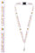 Love is Love Pride Regenbogen Lanyards LGBT Gay Lesben Bewusstsein Trans Bisexuell Schwarz Weiß (Weiß)