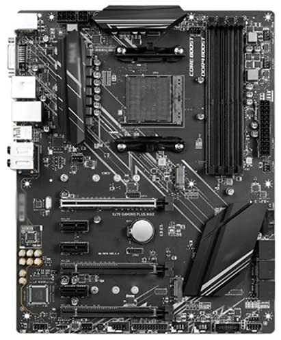 X470 Gaming Plus Max ATX AMD X470 DDR4 4133 (OC) MHz, M.2, SATA 6 Gbps, 64 G, può supportare R3 R5 R7 R9 Socket CPU Desktop AM4,Fit for MSI, Scheda Madre